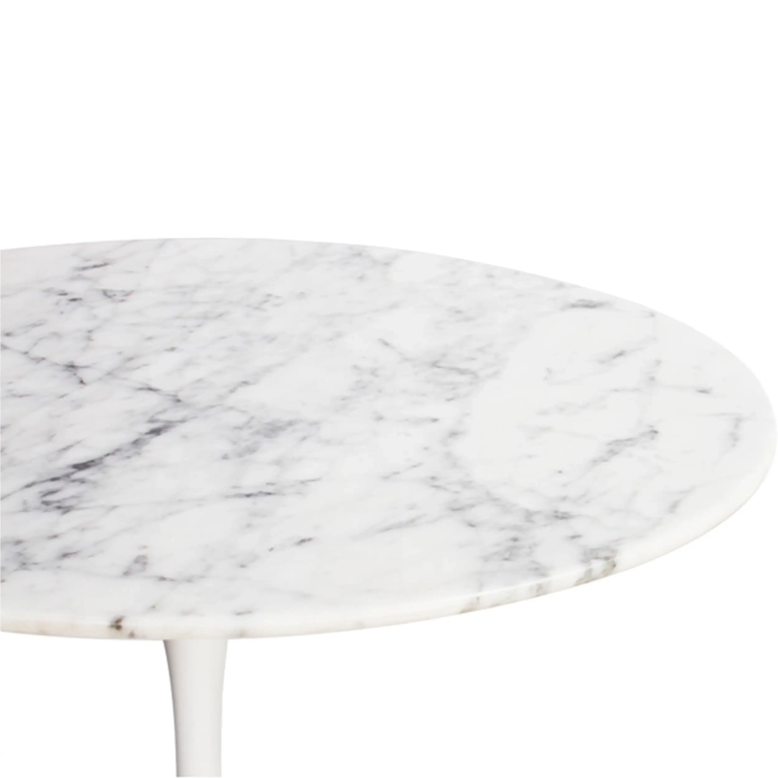 Mesa de apoio Inspiration Tulip Mesa de apoio em mármore de Carrara Ø50 cm Mueble Design