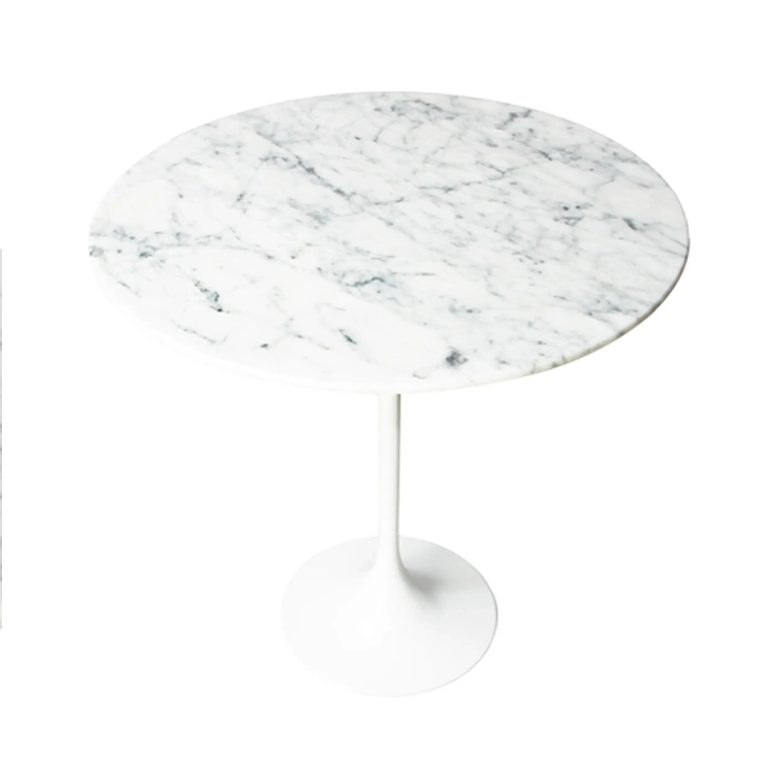 Mesa de apoio Inspiration Tulip Mesa de apoio em mármore de Carrara Ø50 cm Mueble Design