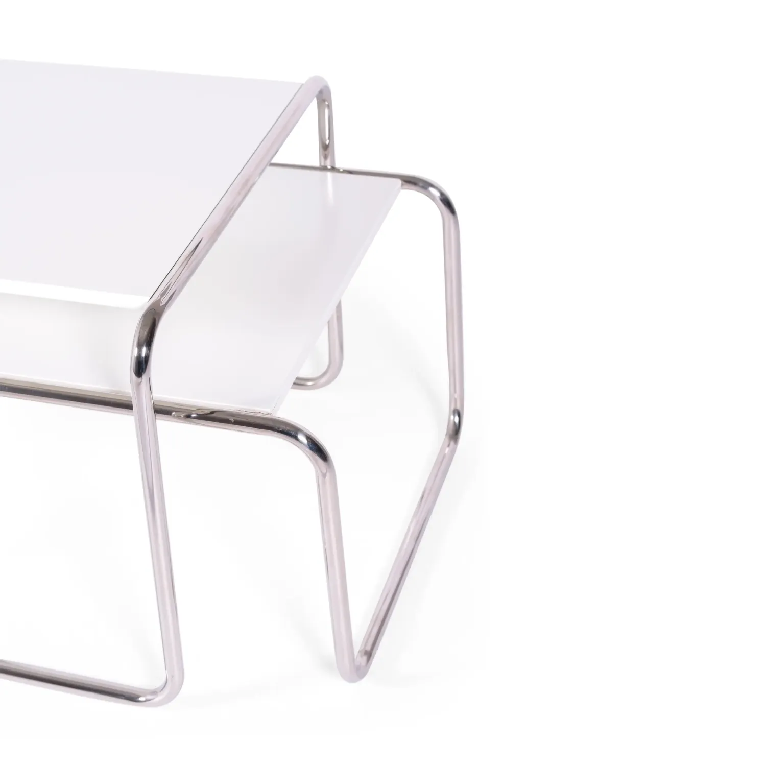 Inspiración conjunto Mesas Laccio Breuer | Diseño Bauhaus | Mesa Centro y Auxiliar