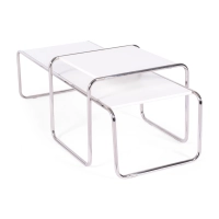 Inspiratie set Tafels Laccio Breuer | Bauhaus Design | Salon- & Bijzettafels