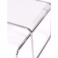 Inspiración conjunto Mesas Laccio Breuer | Diseño Bauhaus | Mesa Centro y Auxiliar