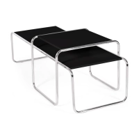 Inspiration set Tables Laccio Breuer | Bauhaus Design | Coffee and side tables