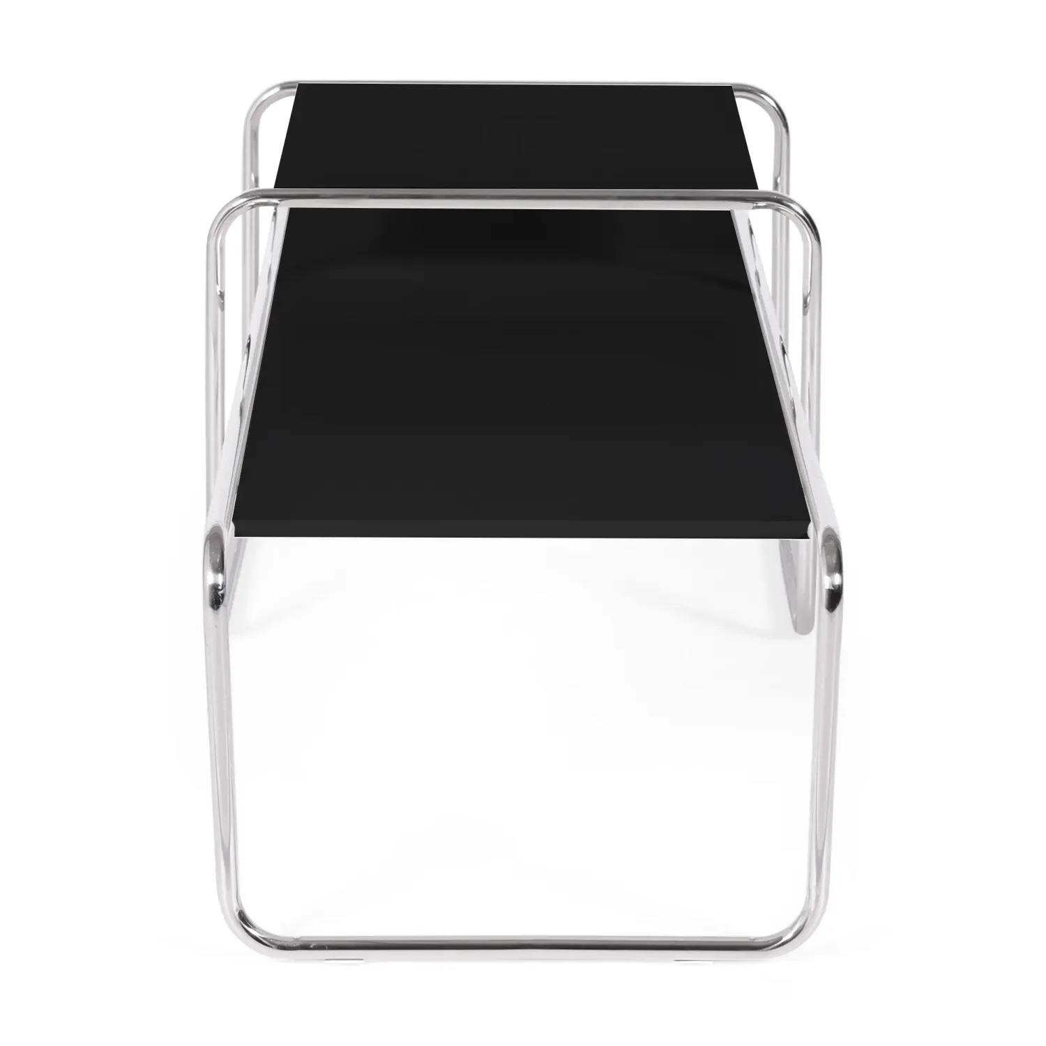 Inspiración conjunto Mesas Laccio Breuer | Diseño Bauhaus | Mesa Centro y Auxiliar