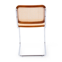 Chair Cesca economical chair in steel, beech and rattan 🪑 | Mueble Design