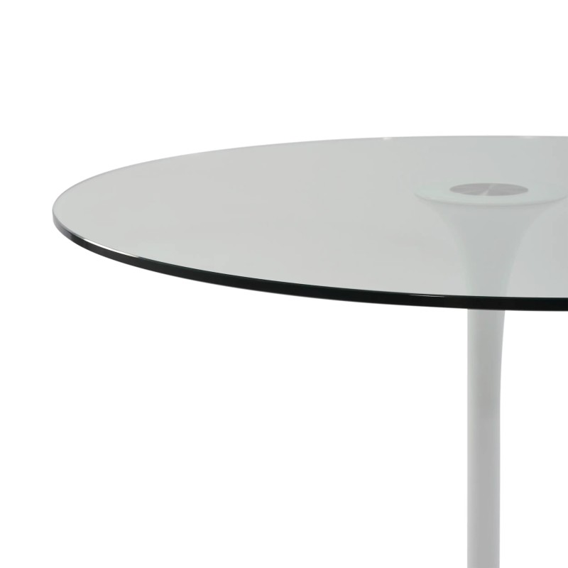 Pöytä Tulip lasipöytä 90 cm | Moderni ja tyylikäs | Mobelarium