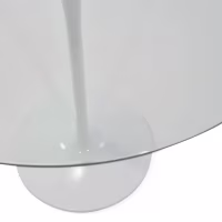 Mesa Tulip mesa de vidro 90 cm : Moderno e Elegante :: Moderno e Elegante Mueble Design