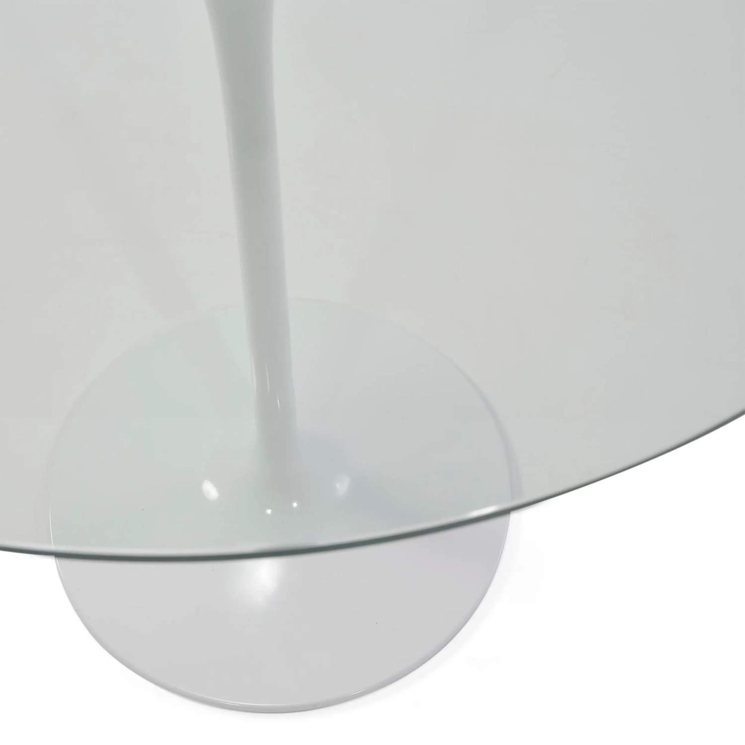 Table Tulip of glass 90 cm | Modern and Elegant | Mueble Design