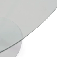 Table Tulip of glass 90 cm | Modern and Elegant | Mueble Design