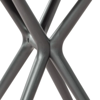 Mesa de jardim Moises 72 cm | Moderna, leve e resistente | Interior e exterior