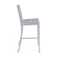 Stool Navi Army 66 cm of Aluminum | Elegant Industrial Design