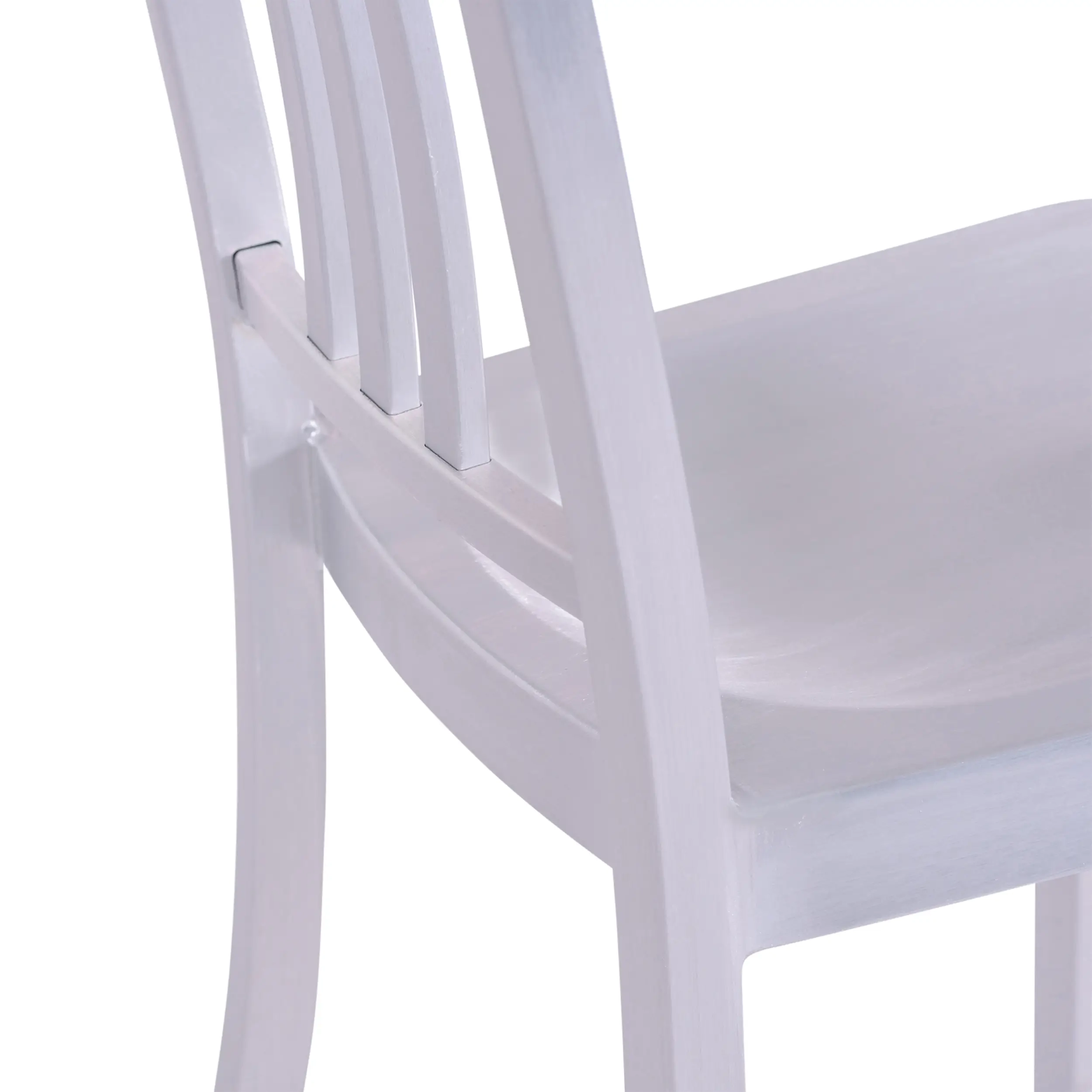 Tamborete Navi Army 66 cm em alumínio | Design industrial elegante