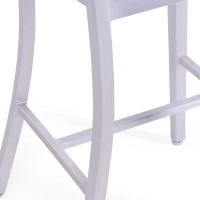 Stolička Navi Army 66 cm z hliníku | Stylový průmyslový design