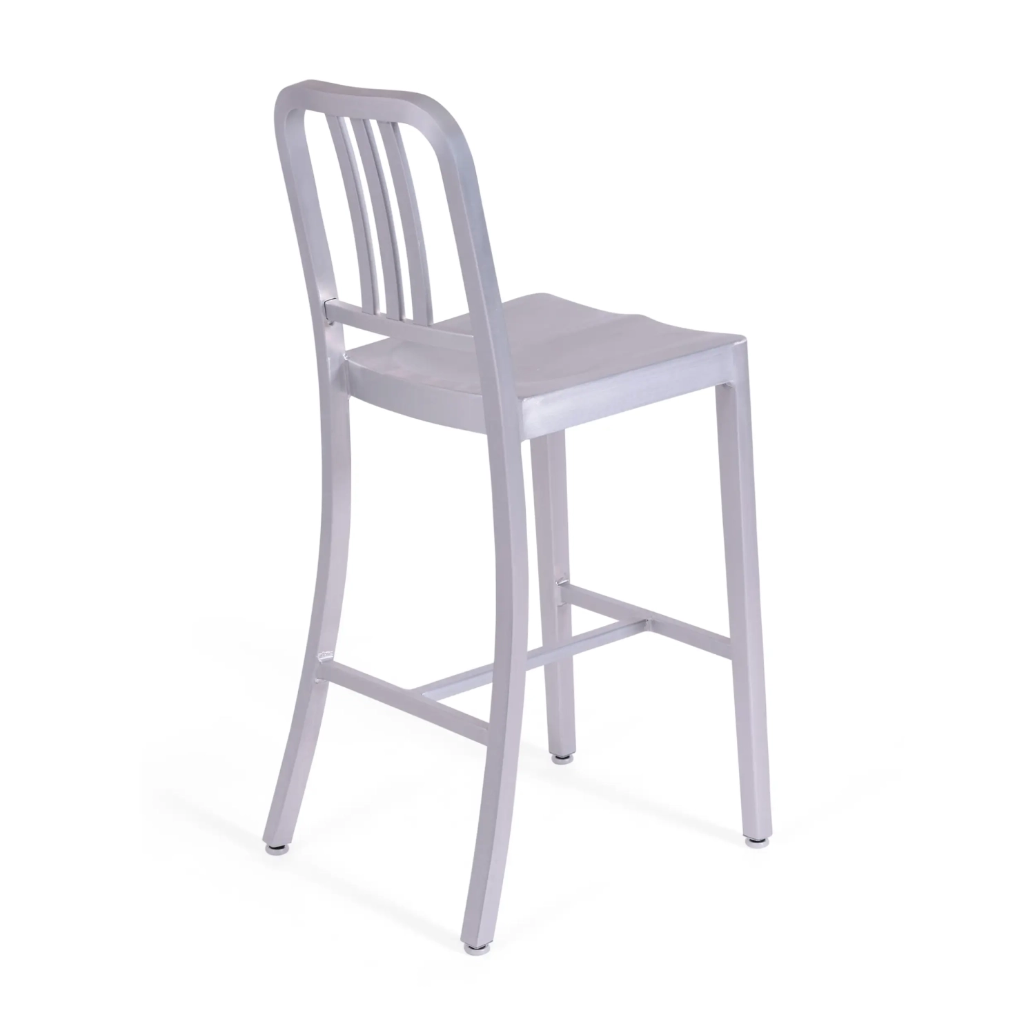 Stolička Navi Army 66 cm z hliníku | Stylový průmyslový design