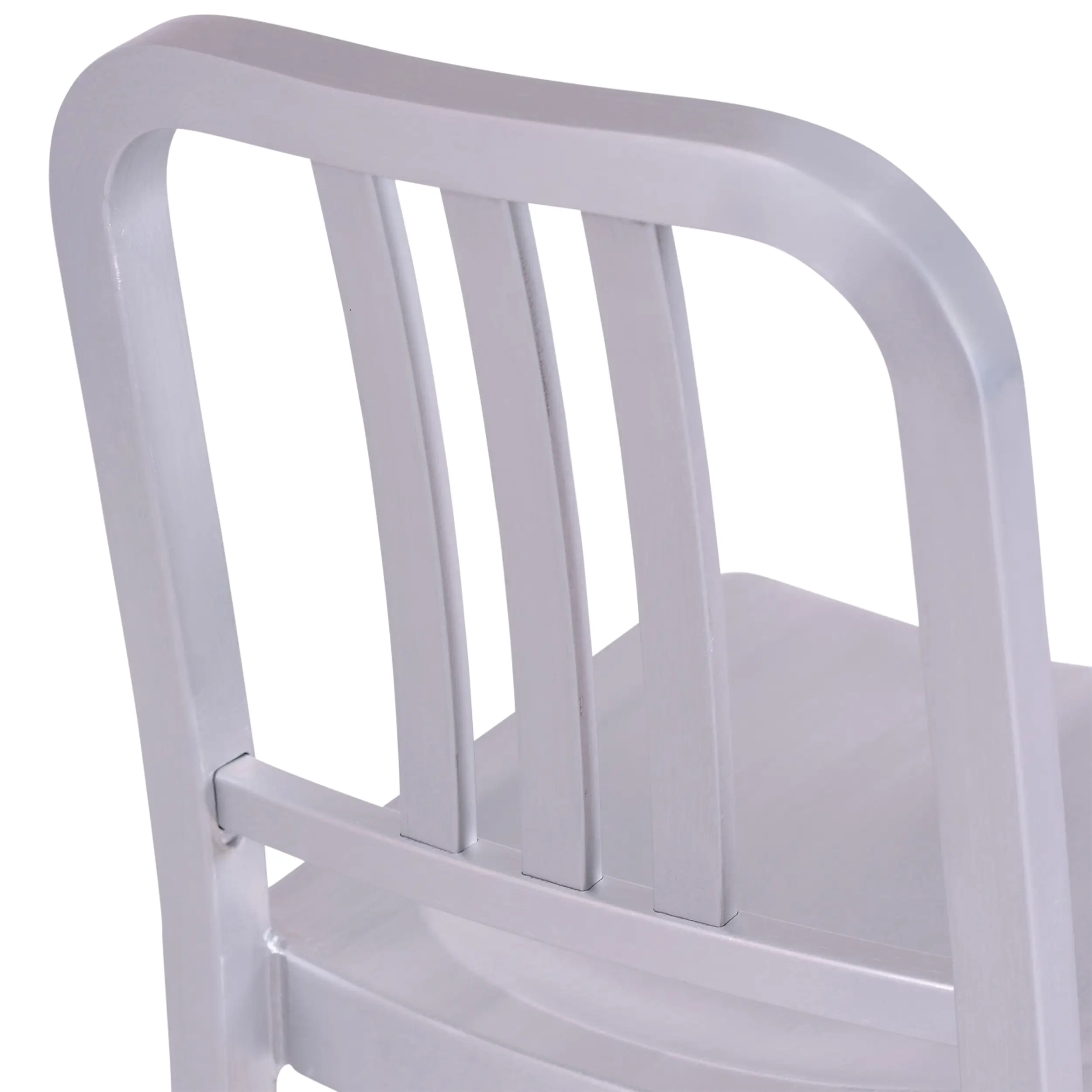 Stool Navi Army 66 cm of Aluminum | Elegant Industrial Design