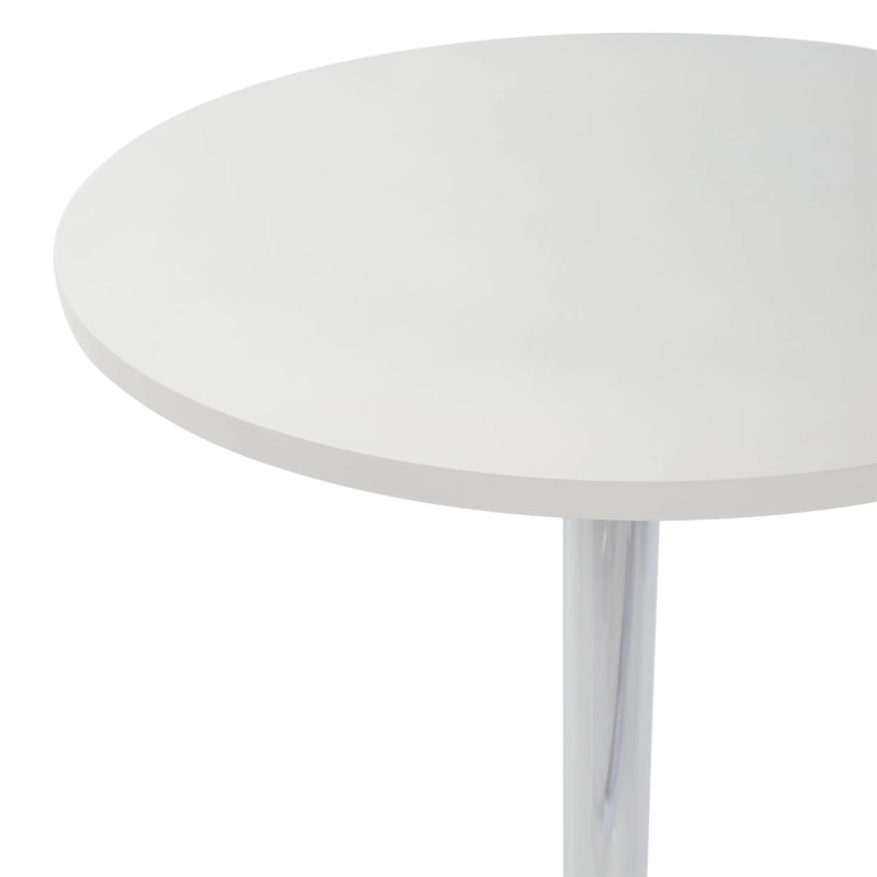 Högt bord Boom 60 cm - Modernt bord med kromad fot för kök eller bar