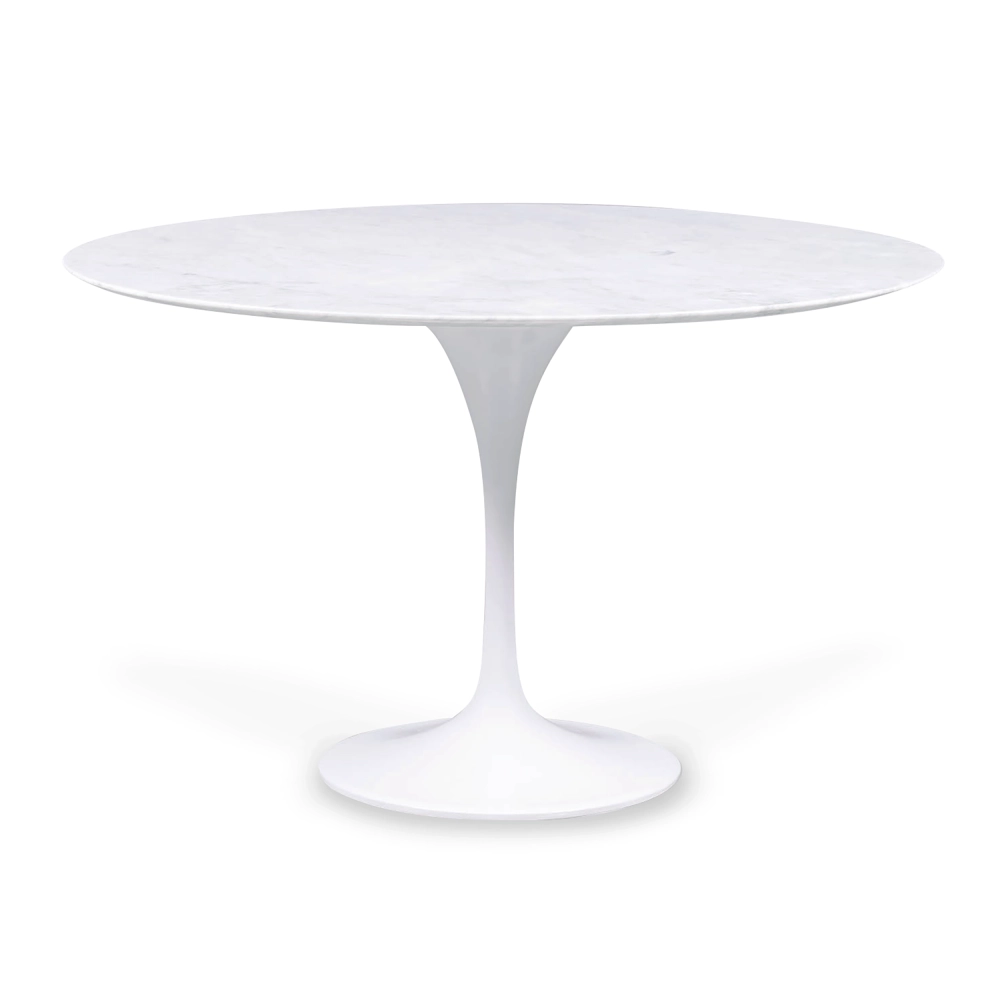 Inspiration Design table Tulip 120Ø in Carrara Marble - Mueble Design