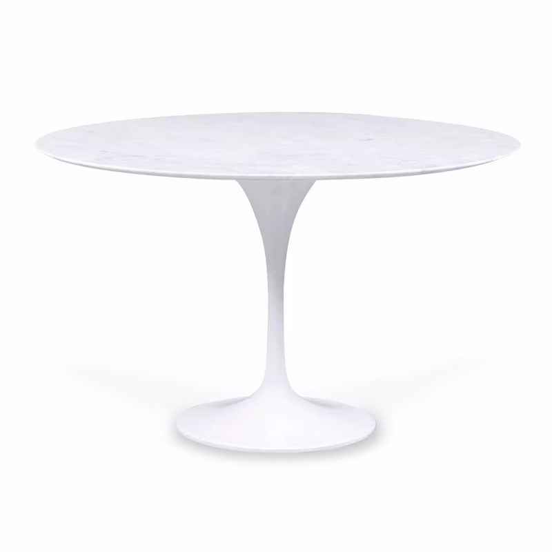 Tisch Dining Lotus 120cm aus Carrara Marmor