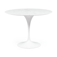 Mesa Inspiration Tulip 100Ø Design em Mármore Carrara - Design de Móveis