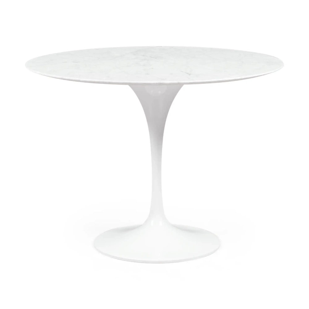 Mesa Inspiration Tulip 100Ø Design em Mármore Carrara - Design de Móveis