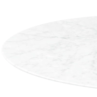 Inspiration Design table Tulip 100Ø in Carrara Marble - Mueble Design