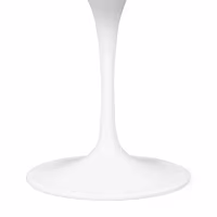 Inspiración Mesa de diseño Tulip 100Ø de Mármol Carrara - Mueble Design