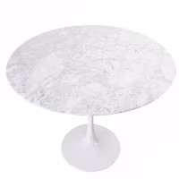 Inspiration Design table Tulip 100Ø in Carrara Marble - Mueble Design
