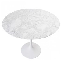 Inspiration Tulpan Matbord i Carrara Marmor 120cm - Designmöbler