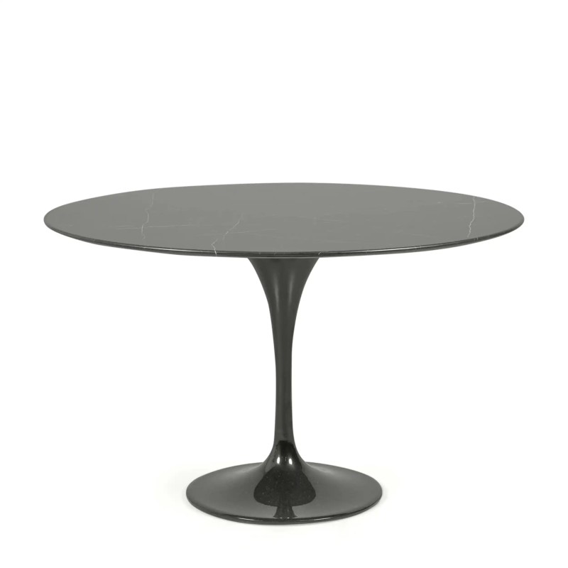 Jídelní stůl Inspiration Tulip z černého mramoru marquina