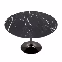 Inspiración Mesa Comedor Tulip en Mármol Marquina - Mueble Design