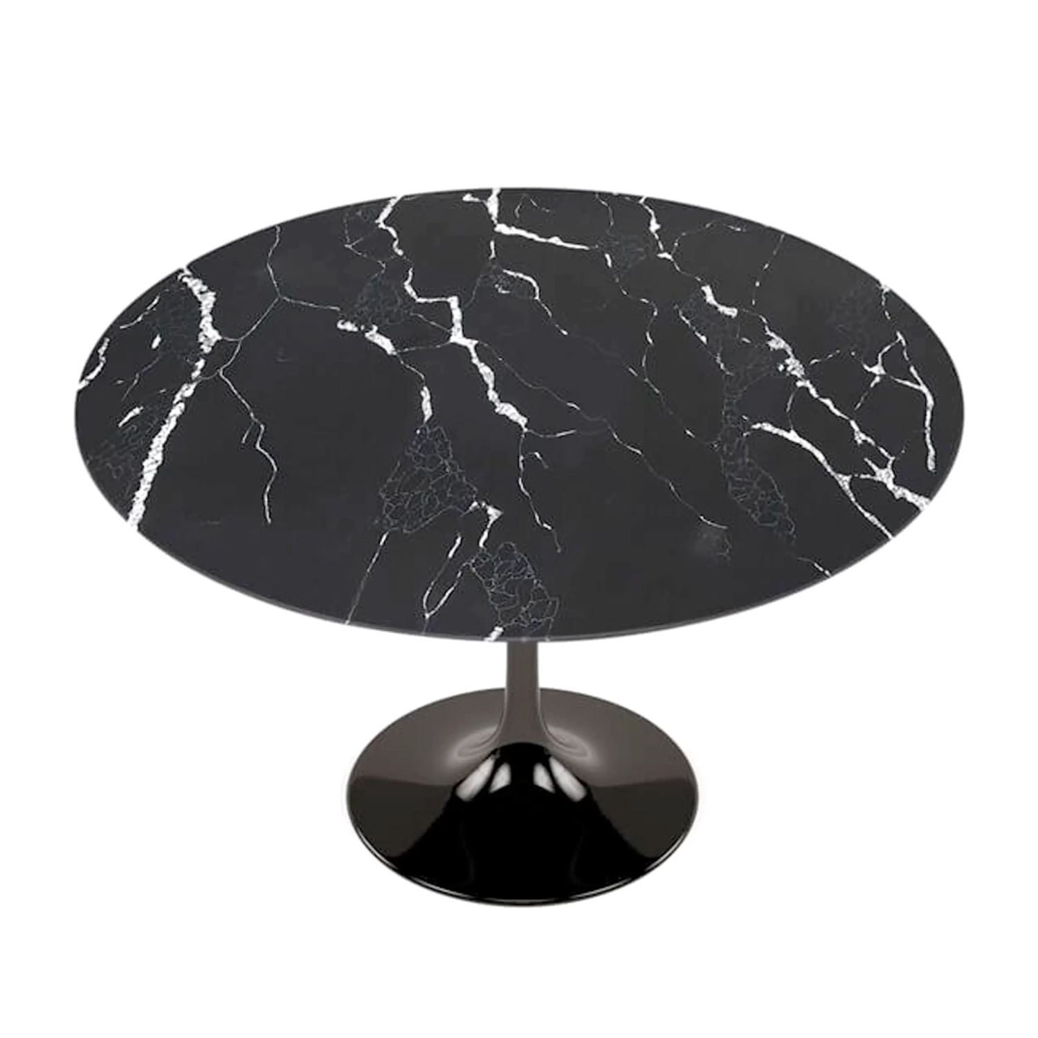 Inspiration Design table Tulip in Marquina Marble - Mueble Design