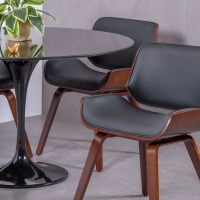 Inspiration Tulip Esstisch aus Marquina Marmor - Mobelarium
