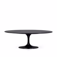 Tulip coffee table in Marquina marble- Marble table - Mueble Design
