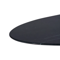 Mesa coffee Tulip en mármol de Marquina- Mesa mármol - Mueble Design