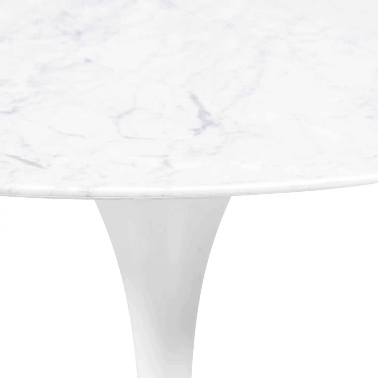 Ovalt bord Tulip 199cm Carraramarmor | Italiensk tillverkning | Saarinen Design