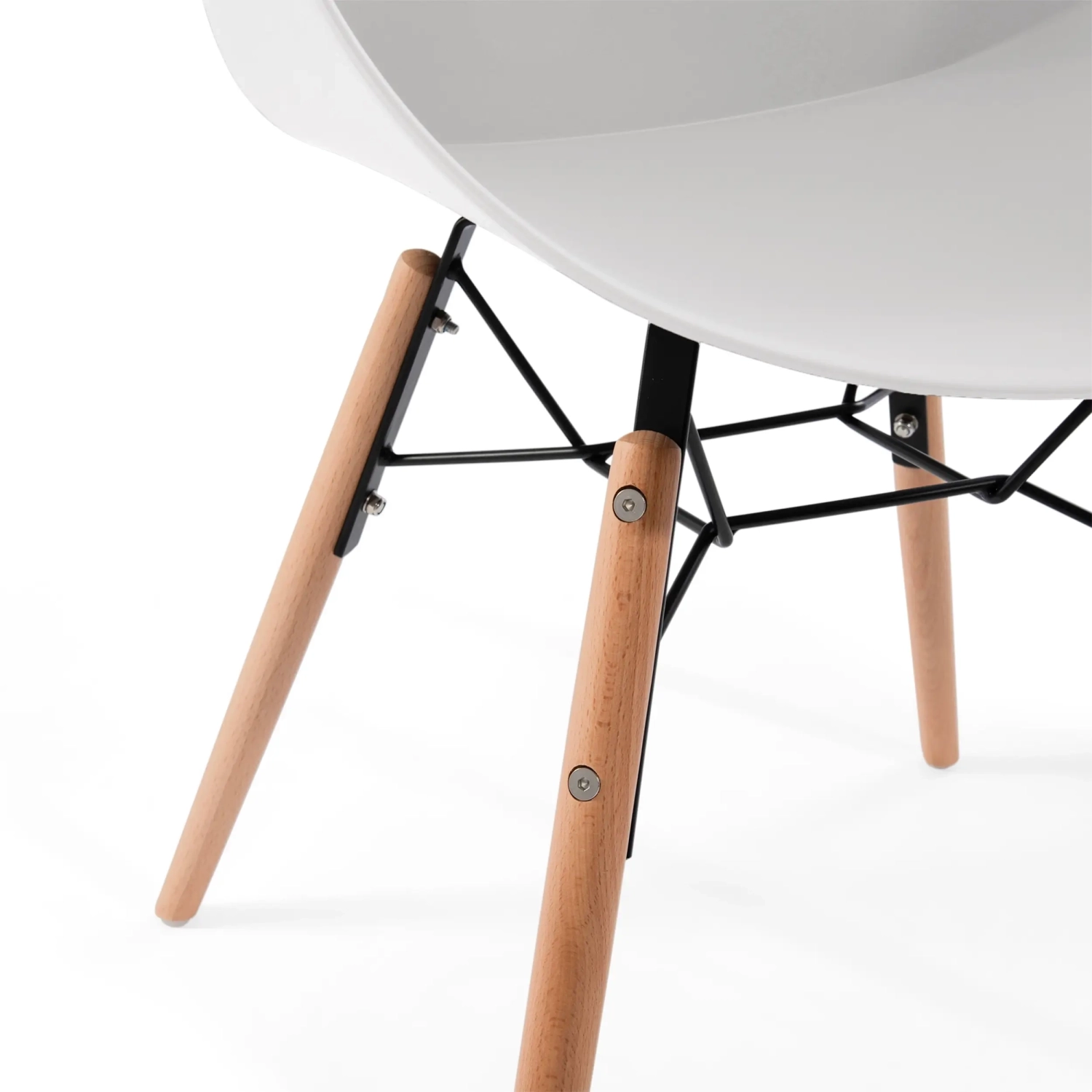 Sedia da pranzo scandinavo - Sedie di design - - Mobilie Design