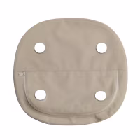 Funda Cojín Silla Tulip Arms de Algodón | Repuesto Lavable con Velcros