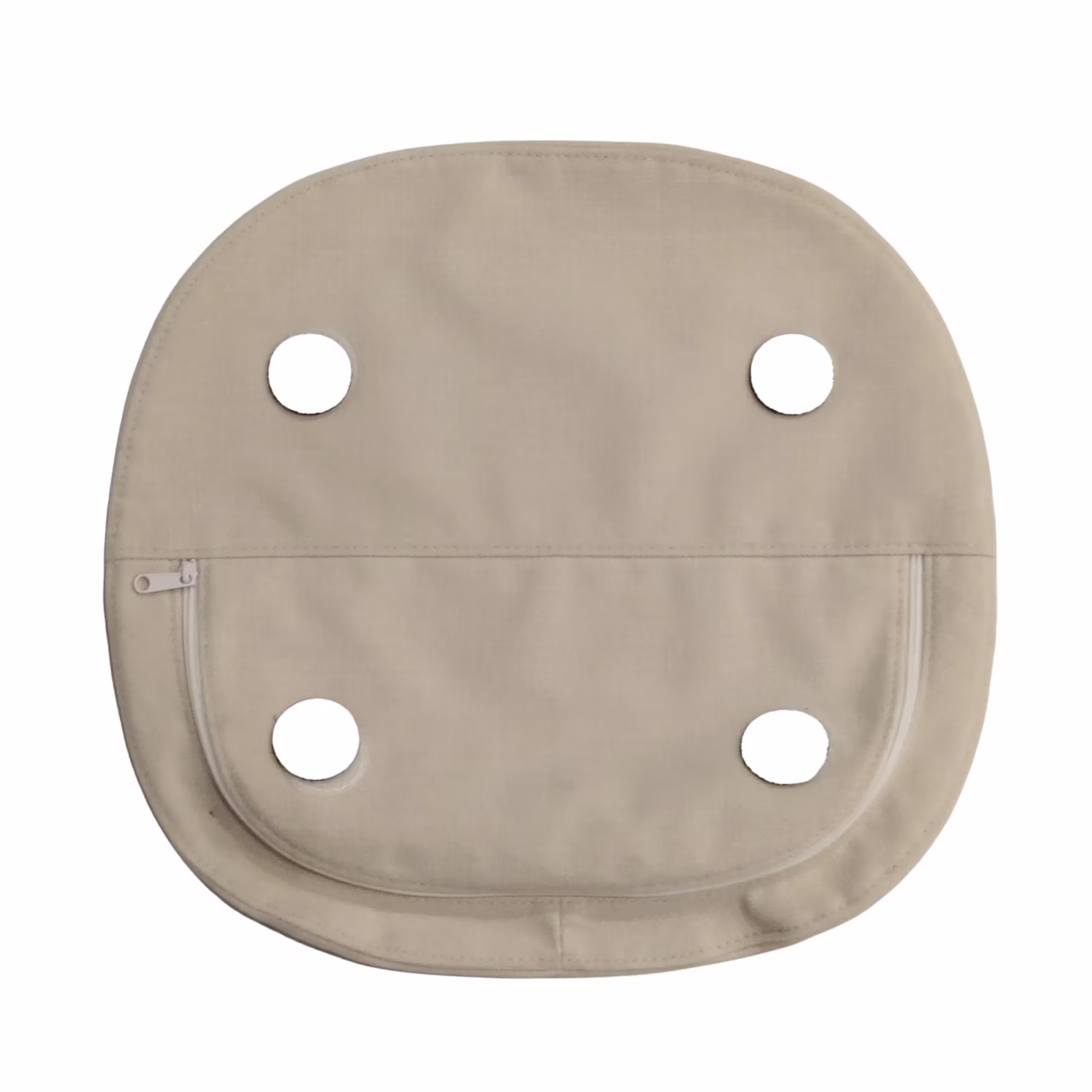 Funda Cojín Silla Tulip Arms de Algodón | Repuesto Lavable con Velcros