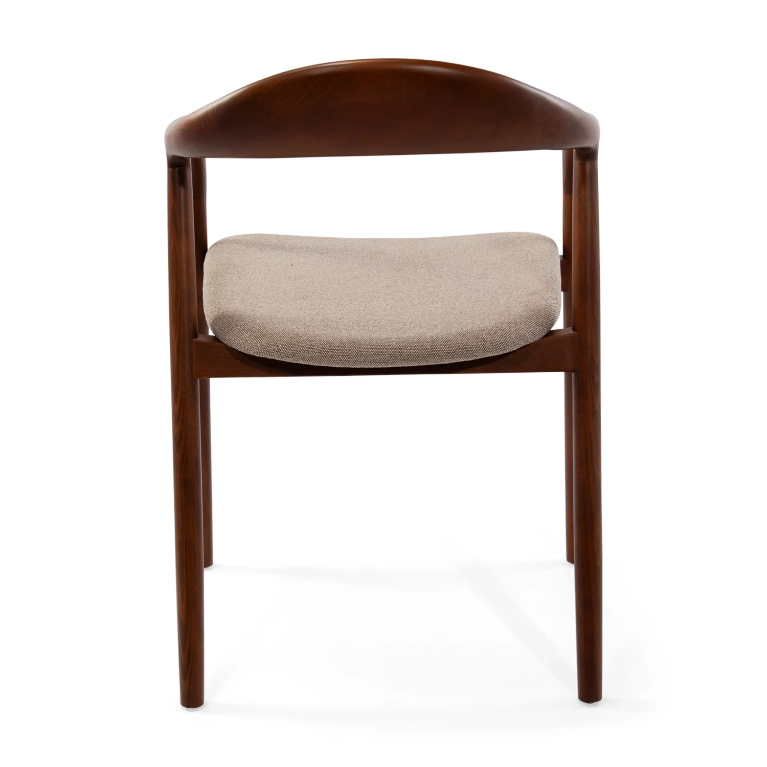 Warsow Nordic Dining Chair in Natural Wood | Elegant & Comfortable Design