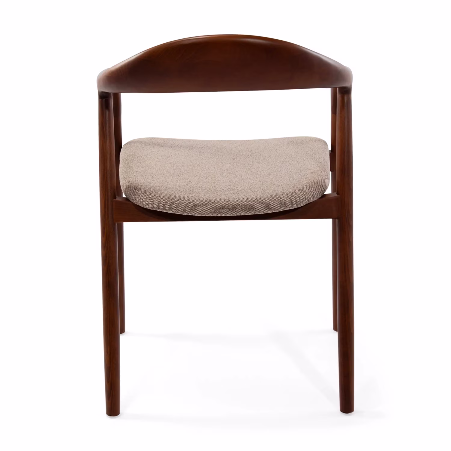 Warsow Nordic Silla de comedor de madera natural | Diseño elegante y confortable