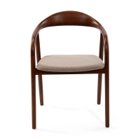 Warsow Nordic Krzesło do jadalni z naturalnego drewna | Elegancki i wygodny design