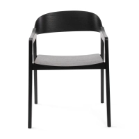 Severská dubová židle s područkami Soho | Skandinávský minimalistický design