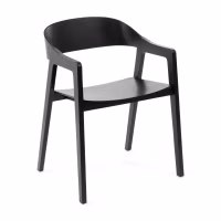 Nordic Oak Oak Chair with Arms Soho | Scandinavian Minimalist Design