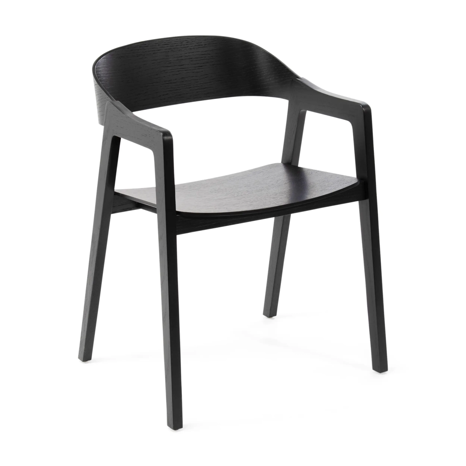 Scandinavische Eiken Stoel met Armen Soho | Scandinavisch Minimalistisch Ontwerp