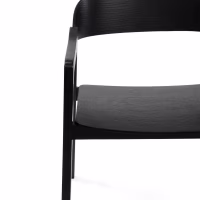Nordic Oak Oak Chair with Arms Soho | Scandinavian Minimalist Design