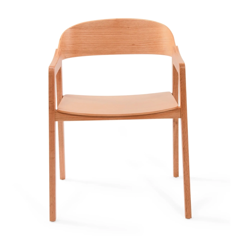 Severská dubová židle s područkami Soho | Skandinávský minimalistický design