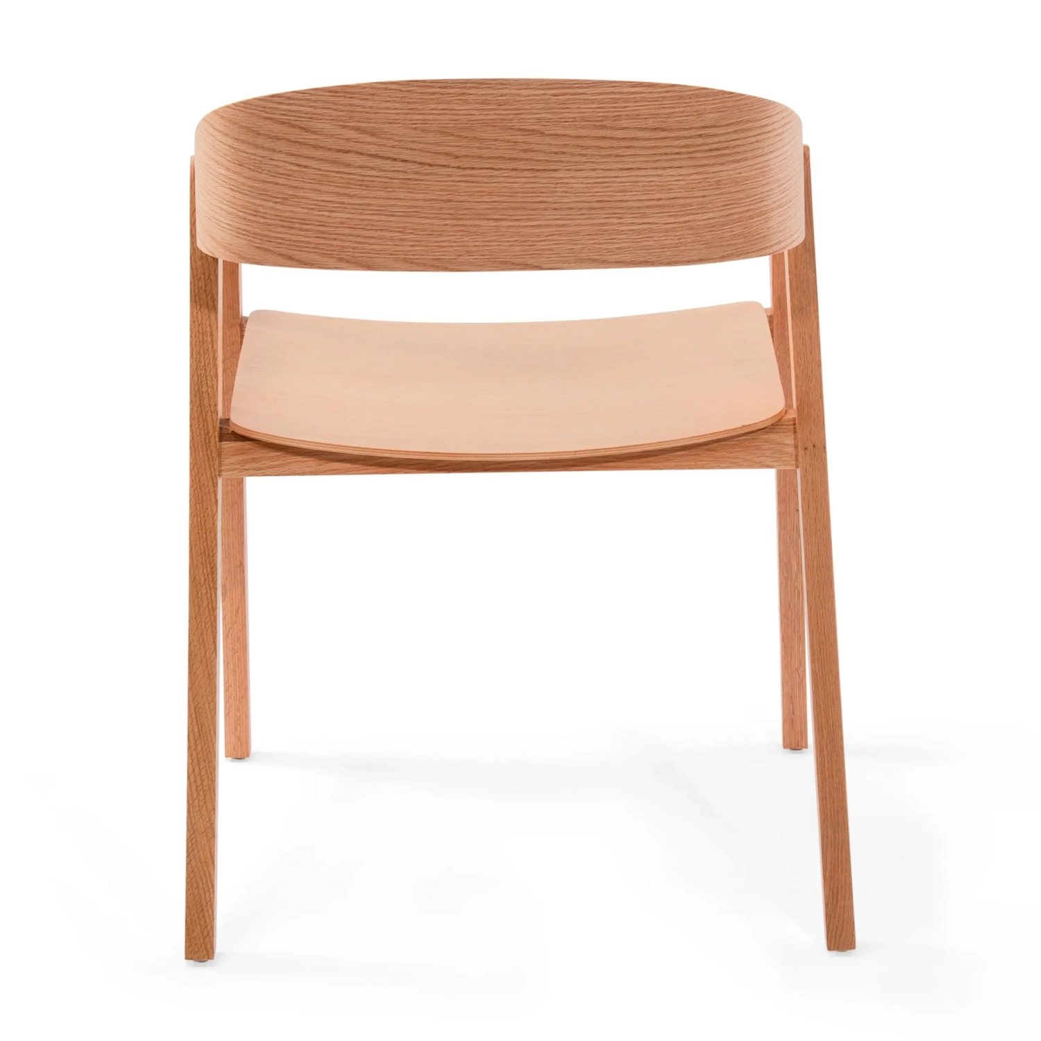Sedia nordica in rovere con braccioli Soho | Design minimalista scandinavo