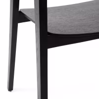 Nordic Oak Oak Chair with Arms Soho | Scandinavian Minimalist Design