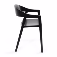 Nordic Oak Oak Chair with Arms Soho | Scandinavian Minimalist Design