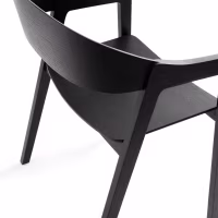 Nordic Oak Oak Chair with Arms Soho | Scandinavian Minimalist Design