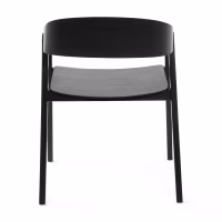 Nordic Oak Oak Chair with Arms Soho | Scandinavian Minimalist Design